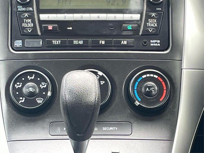 2011 Toyota Corolla Ascent ZRE152R MY11 Graphite