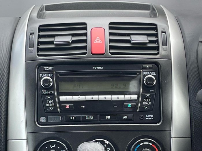 2011 Toyota Corolla Ascent ZRE152R MY11 Graphite