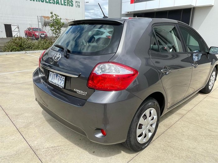 2011 Toyota Corolla Ascent ZRE152R MY11 Graphite