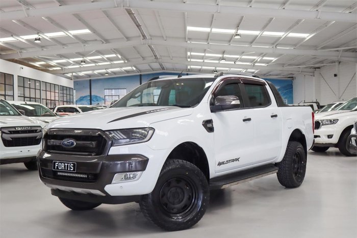 2018 Ford Ranger Wildtrak PX MkII MY18 4X4 Dual Range Frozen White