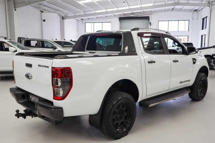 2018 Ford Ranger Wildtrak PX MkII MY18 4X4 Dual Range Frozen White