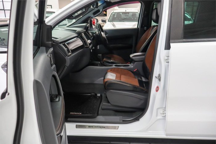 2018 Ford Ranger Wildtrak PX MkII MY18 4X4 Dual Range Frozen White
