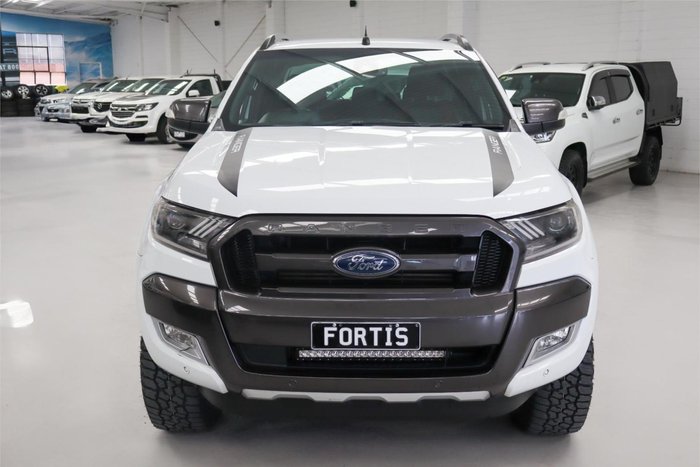 2018 Ford Ranger Wildtrak PX MkII MY18 4X4 Dual Range Frozen White