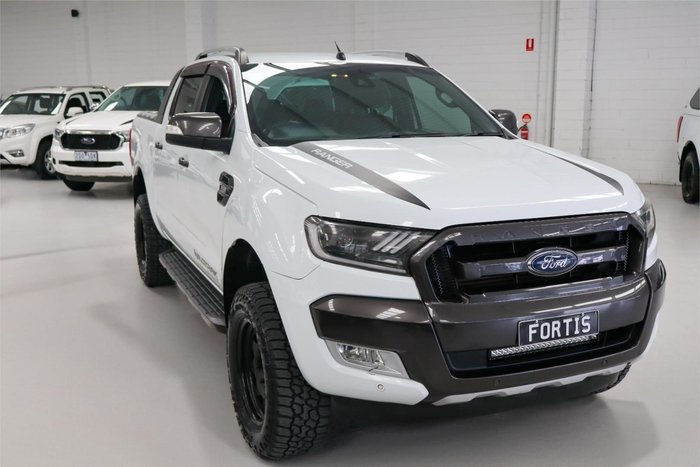 2018 Ford Ranger Wildtrak PX MkII MY18 4X4 Dual Range Frozen White