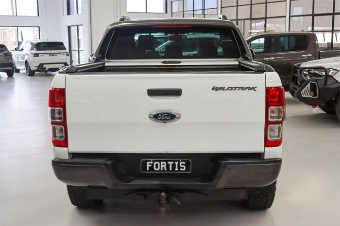 2018 Ford Ranger Wildtrak PX MkII MY18 4X4 Dual Range Frozen White