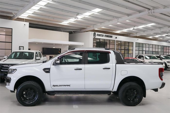 2018 Ford Ranger Wildtrak PX MkII MY18 4X4 Dual Range Frozen White