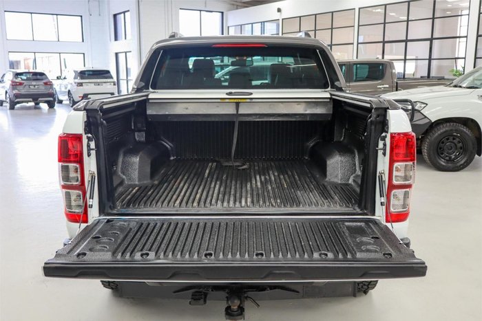 2018 Ford Ranger Wildtrak PX MkII MY18 4X4 Dual Range Frozen White