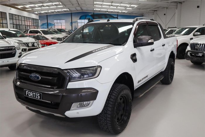 2018 Ford Ranger Wildtrak PX MkII MY18 4X4 Dual Range Frozen White
