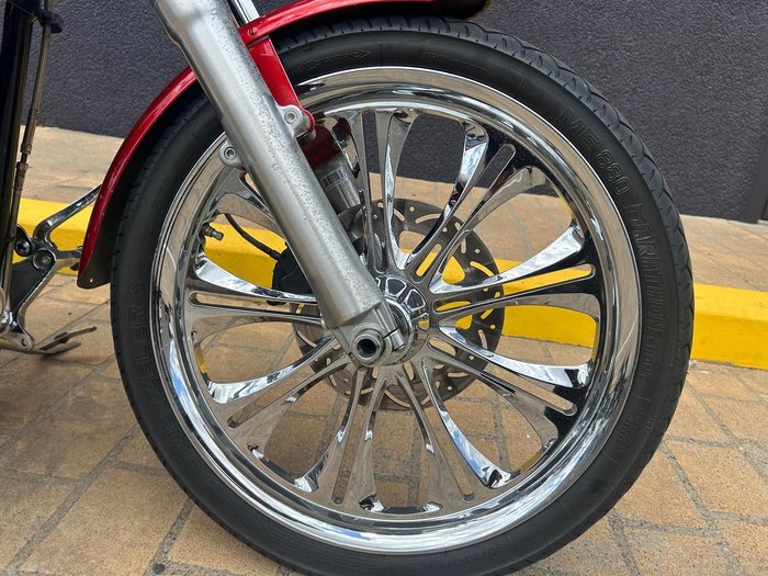 2008 Harley-Davidson Softail Custom 1584 (FXSTC) Softail Red