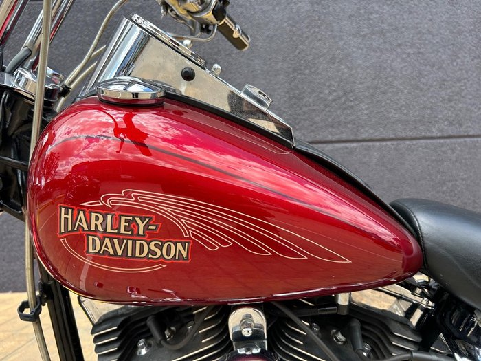 2008 Harley-Davidson Softail Custom 1584 (FXSTC) Softail Red