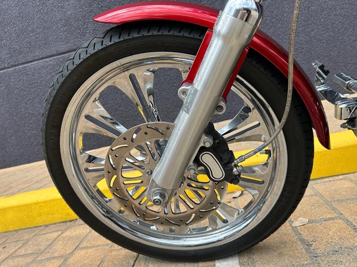 2008 Harley-Davidson Softail Custom 1584 (FXSTC) Softail Red