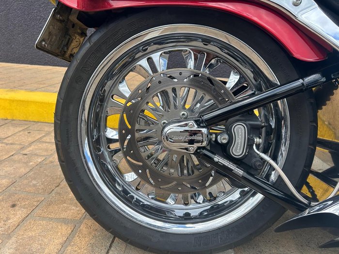 2008 Harley-Davidson Softail Custom 1584 (FXSTC) Softail Red