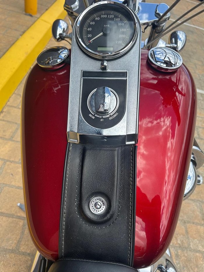 2008 Harley-Davidson Softail Custom 1584 (FXSTC) Softail Red