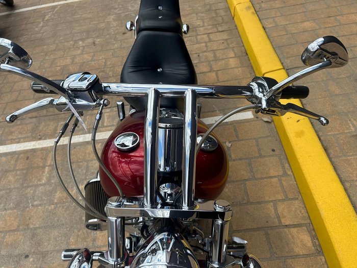 2008 Harley-Davidson Softail Custom 1584 (FXSTC) Softail Red