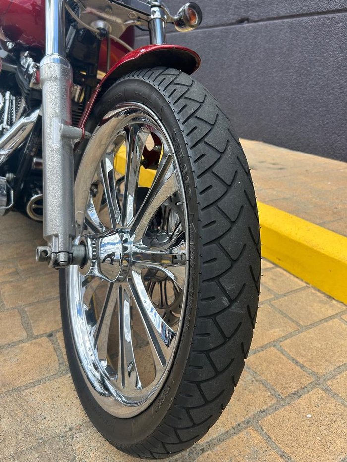 2008 Harley-Davidson Softail Custom 1584 (FXSTC) Softail Red