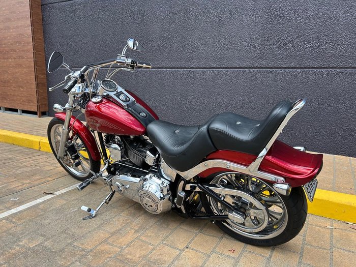 2008 Harley-Davidson Softail Custom 1584 (FXSTC) Softail Red