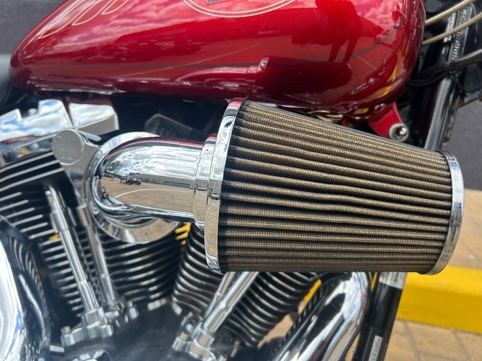 2008 Harley-Davidson Softail Custom 1584 (FXSTC) Softail Red