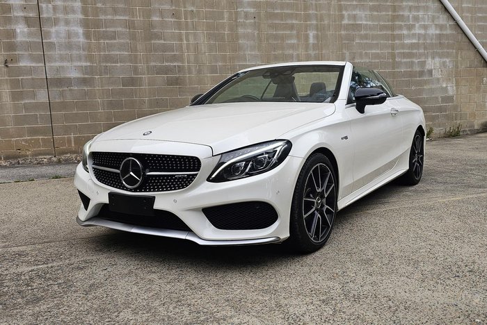 2017 Mercedes-Benz C-Class C43 AMG A205 Four Wheel Drive Polar White