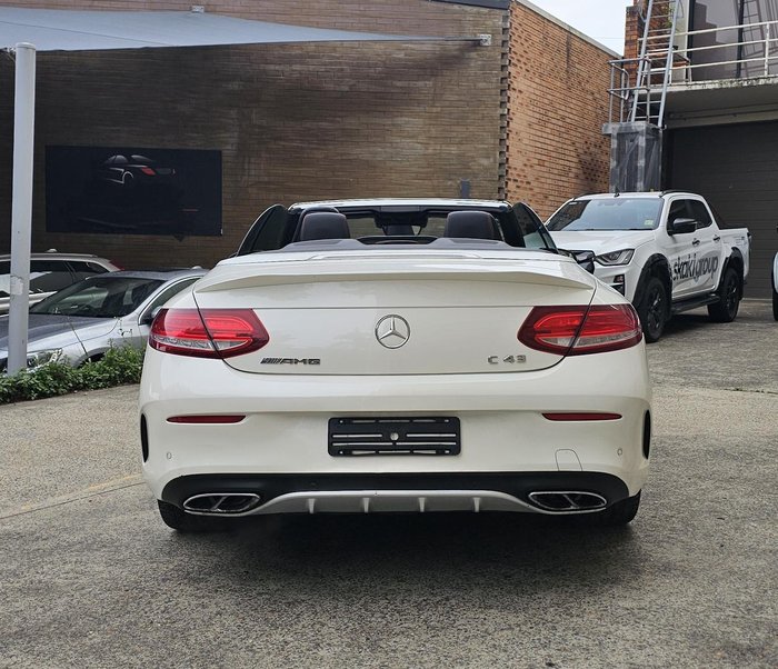 2017 Mercedes-Benz C-Class C43 AMG A205 Four Wheel Drive Polar White