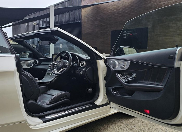2017 Mercedes-Benz C-Class C43 AMG A205 Four Wheel Drive Polar White