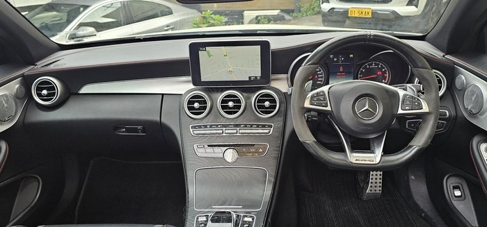 2017 Mercedes-Benz C-Class C43 AMG A205 Four Wheel Drive Polar White