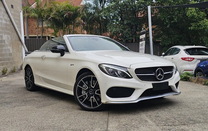 2017 Mercedes-Benz C-Class C43 AMG A205 Four Wheel Drive Polar White
