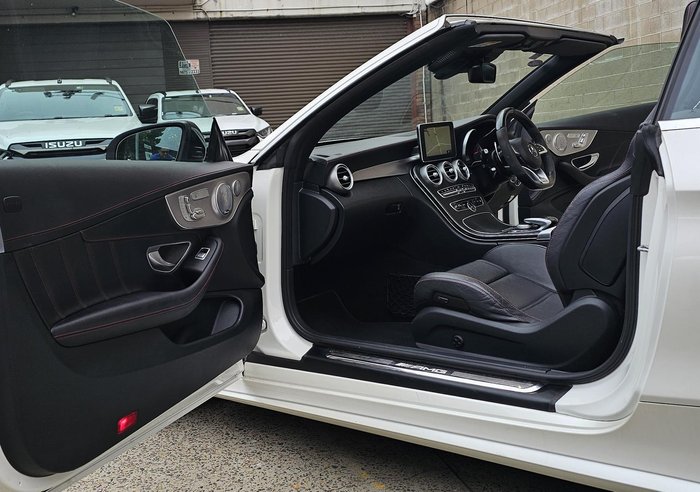2017 Mercedes-Benz C-Class C43 AMG A205 Four Wheel Drive Polar White