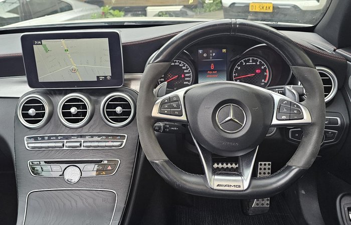 2017 Mercedes-Benz C-Class C43 AMG A205 Four Wheel Drive Polar White