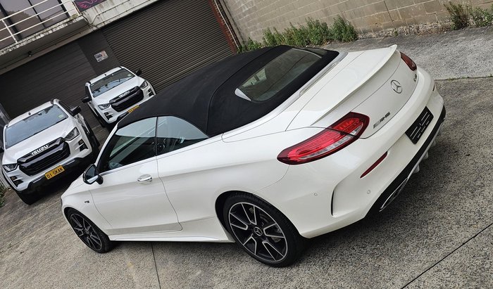 2017 Mercedes-Benz C-Class C43 AMG A205 Four Wheel Drive Polar White