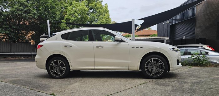 2017 Maserati Levante Luxury M161 MY17 4X4 On Demand Bianco