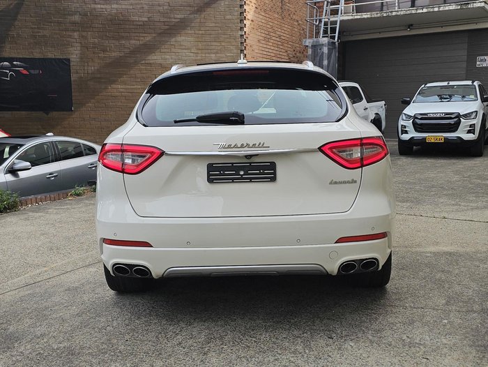 2017 Maserati Levante Luxury M161 MY17 4X4 On Demand Bianco