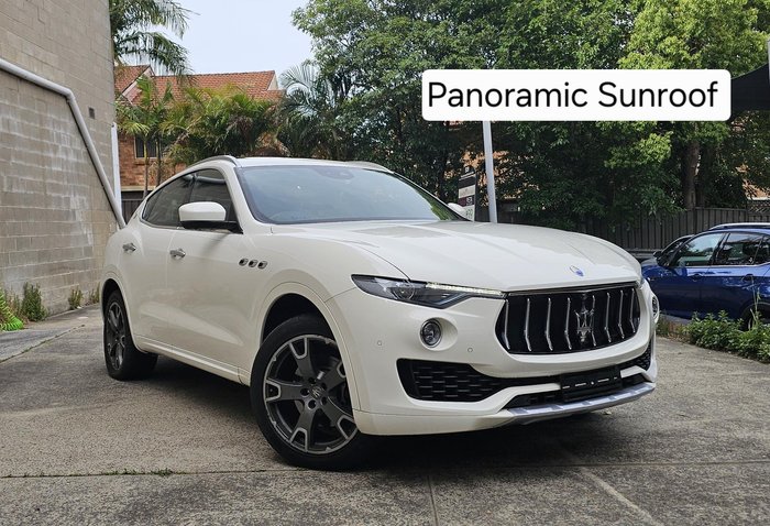 2017 Maserati Levante Luxury M161 MY17 4X4 On Demand Bianco