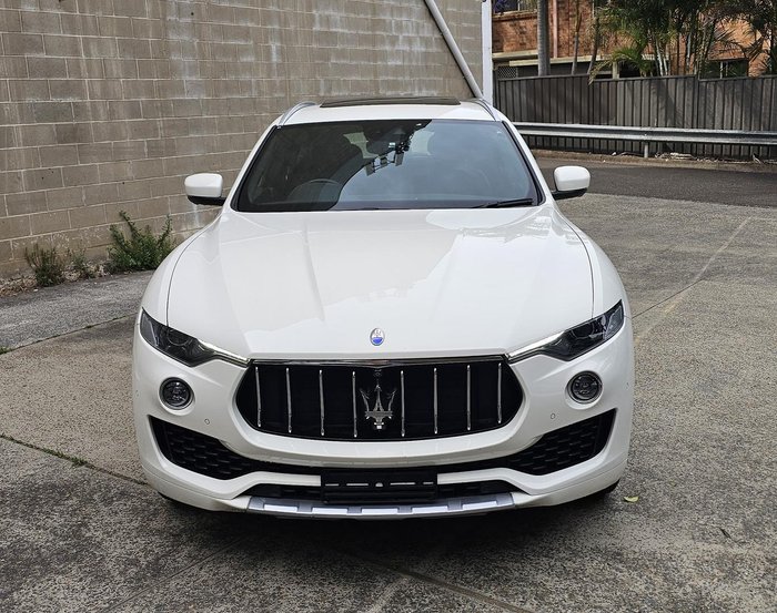 2017 Maserati Levante Luxury M161 MY17 4X4 On Demand Bianco