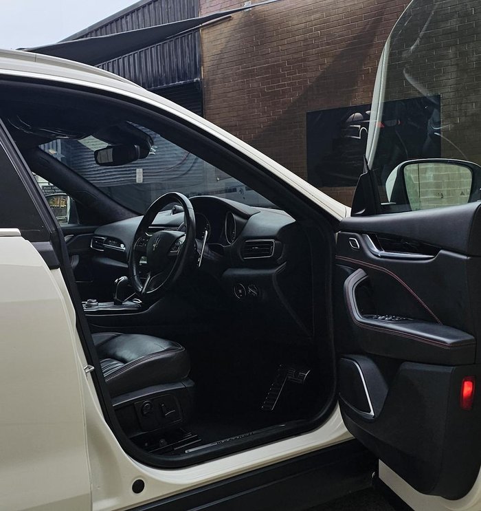 2017 Maserati Levante Luxury M161 MY17 4X4 On Demand Bianco