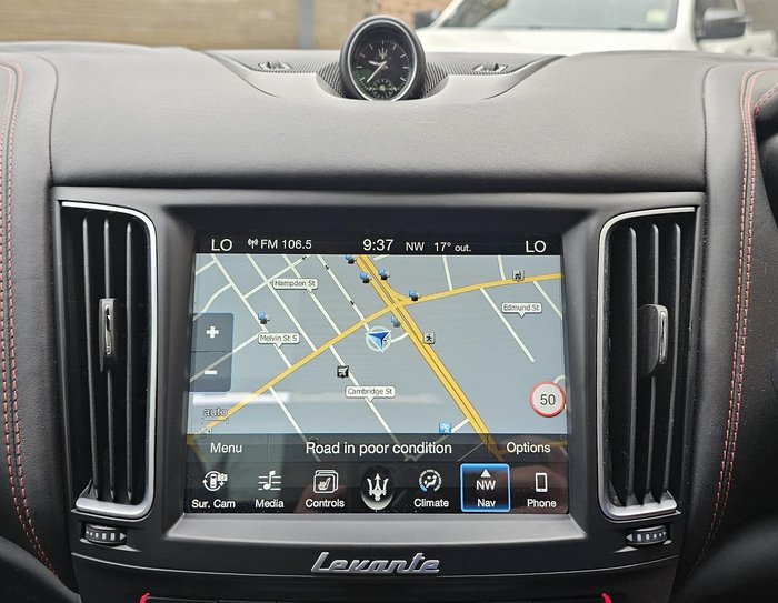 2017 Maserati Levante Luxury M161 MY17 4X4 On Demand Bianco