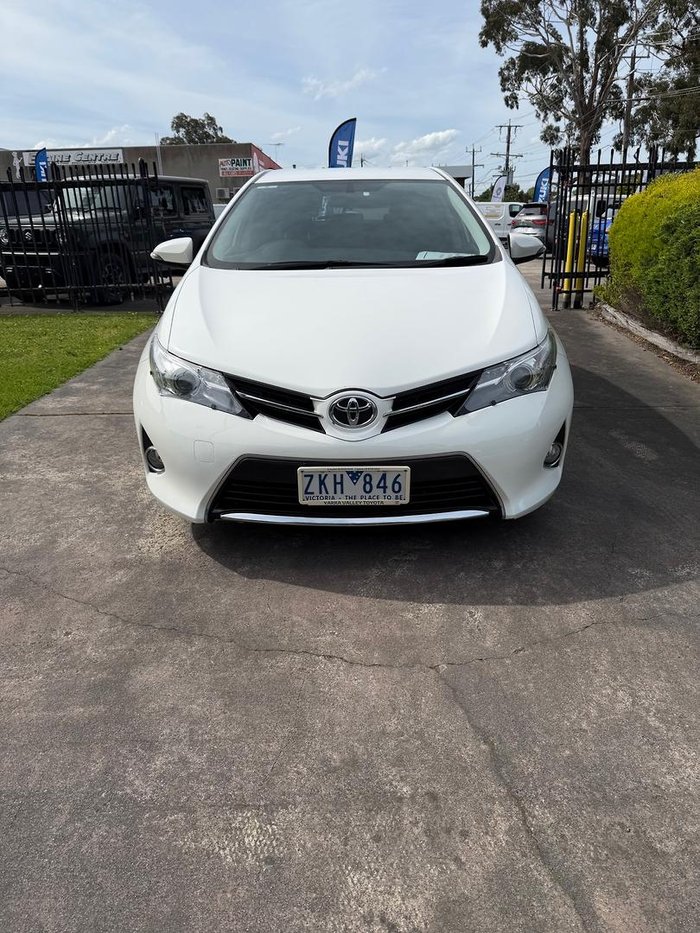 2012 Toyota Corolla Ascent Sport ZRE152R Glacier White