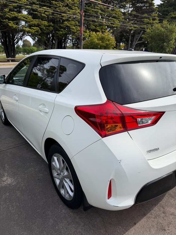 2012 Toyota Corolla Ascent Sport ZRE152R Glacier White