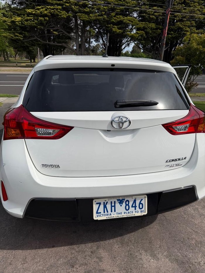2012 Toyota Corolla Ascent Sport ZRE152R Glacier White