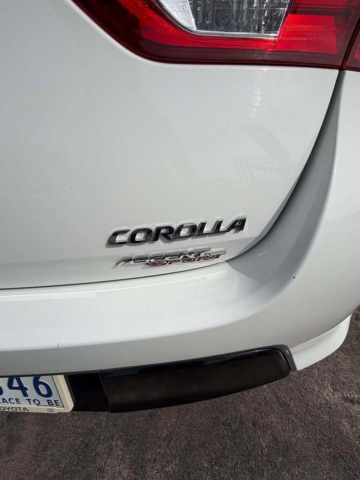 2012 Toyota Corolla Ascent Sport ZRE152R Glacier White