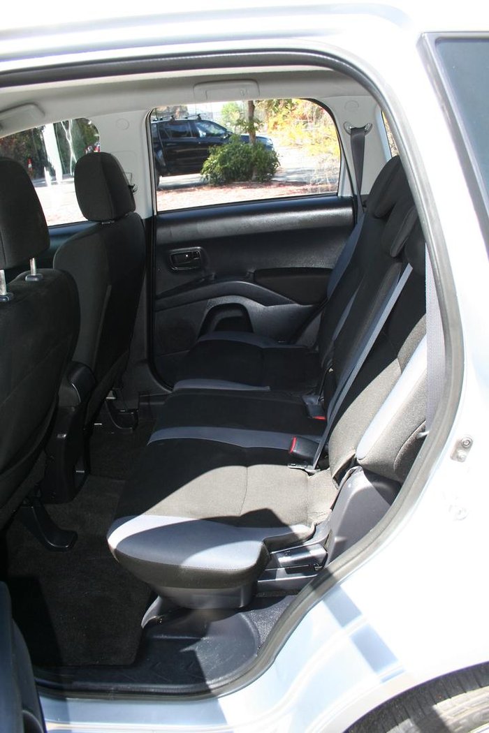 2008 Mitsubishi Outlander Platinum Edition ZG MY09 4X4 On Demand Hamilton Silver