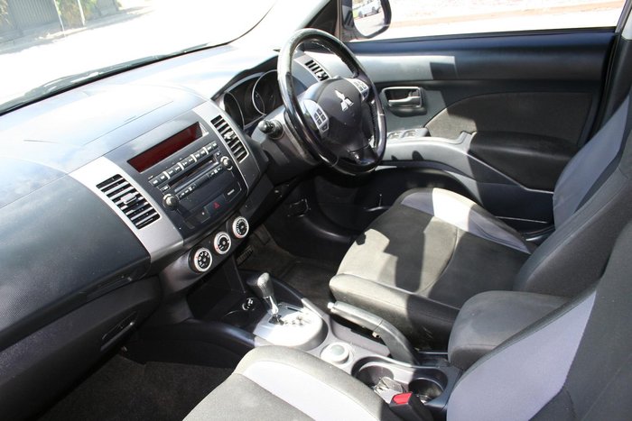 2008 Mitsubishi Outlander Platinum Edition ZG MY09 4X4 On Demand Hamilton Silver