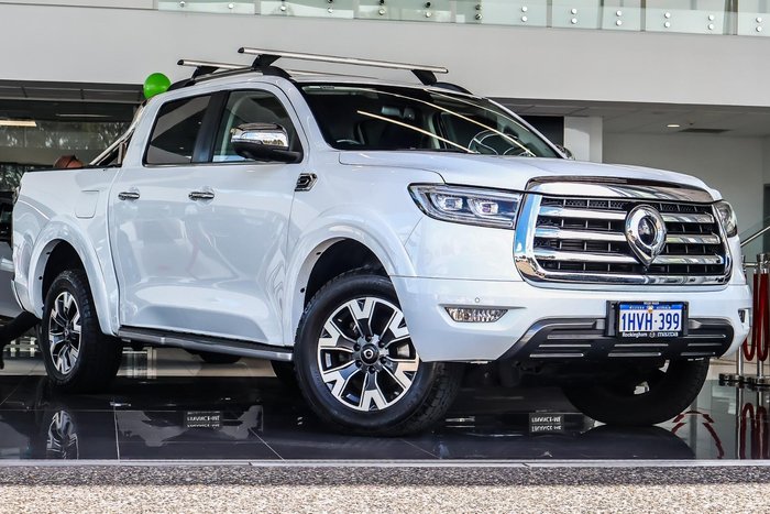 2022 GWM Ute Cannon-L NPW 4X4 Pearl White