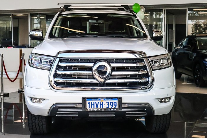 2022 GWM Ute Cannon-L NPW 4X4 Pearl White