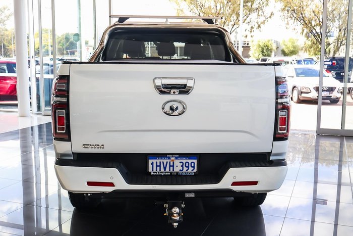 2022 GWM Ute Cannon-L NPW 4X4 Pearl White