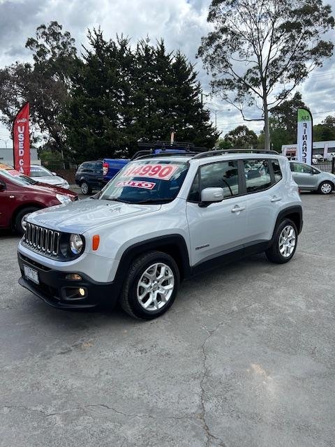 2015 Jeep Renegade Longitude BU MY16 Glacier