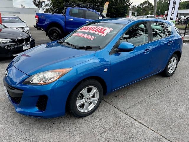 2013 Mazda 3 Neo BL Series 2 MY13 Sky Blue