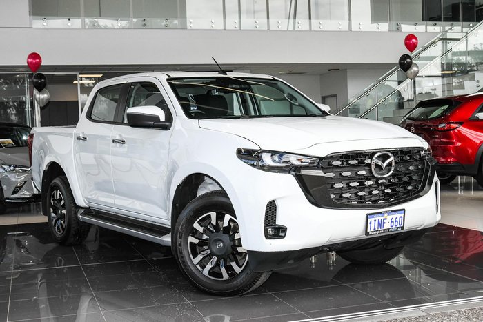 2024 Mazda BT-50 XTR TF 4X4 Dual Range Ice White
