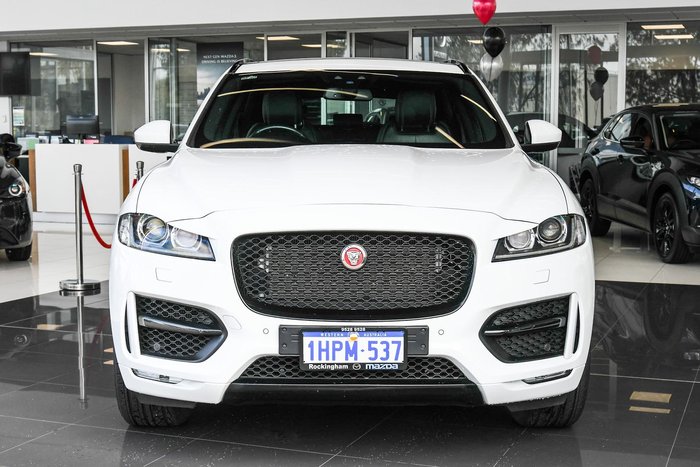 2017 Jaguar F-PACE 20d R-Sport X761 MY17 AWD Glacier White