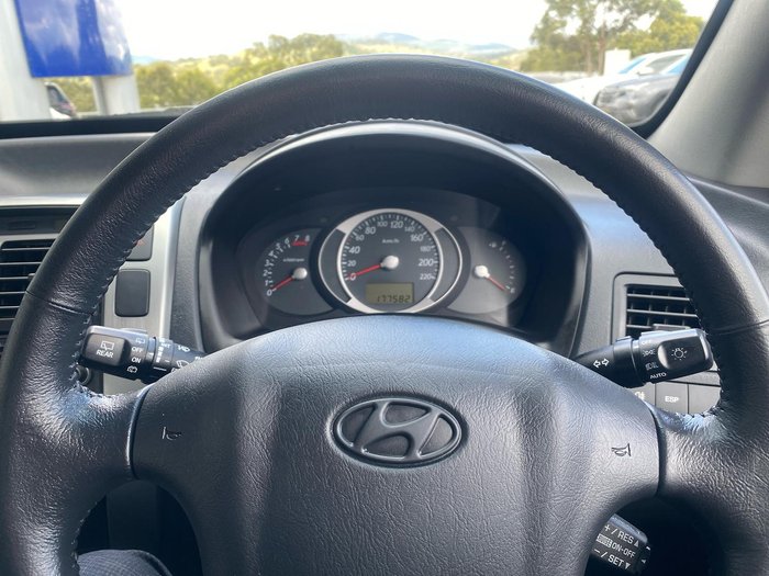 2009 Hyundai Tucson City SX JM MY09 Noble White