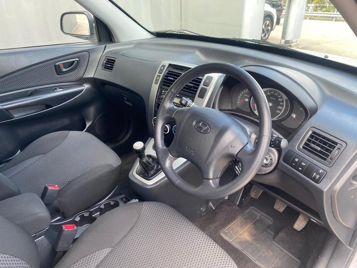 2009 Hyundai Tucson City SX JM MY09 Noble White